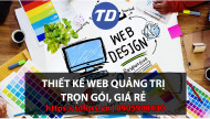 Đơn vị thiết kế website Quảng Trị chất lượng giá rẻ
