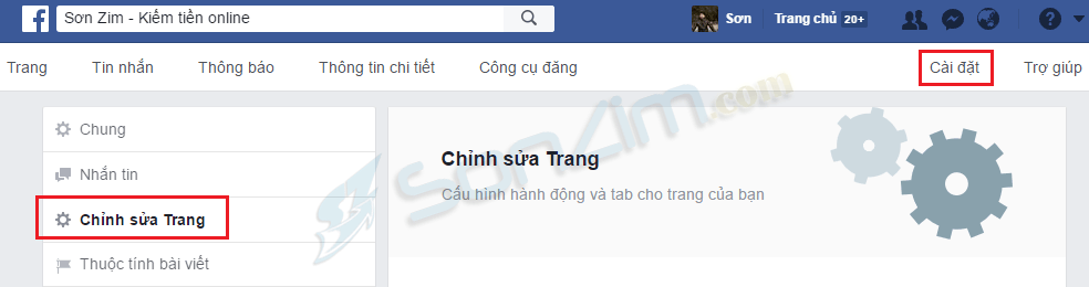 cach lien ket fanpage voi group facebook 1